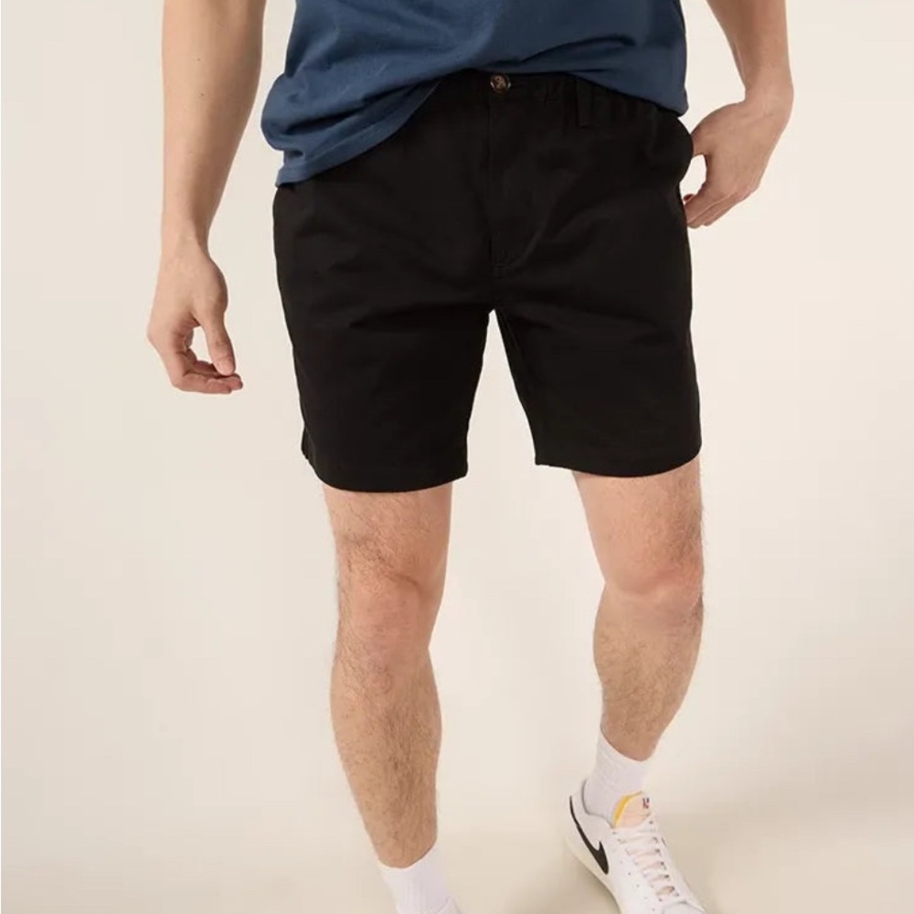 Chubbies The Dark N' Stormies Casual Black Shorts Sz 30  Inseam 7”